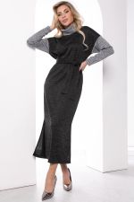 Платье "Мишель" (грей/блэк) П7985 LT Collection