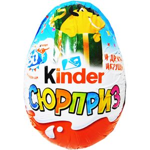 ШОКОЛАДНОЕ ЯЙЦО KINDER СТАНДАРТ T36 20ГР