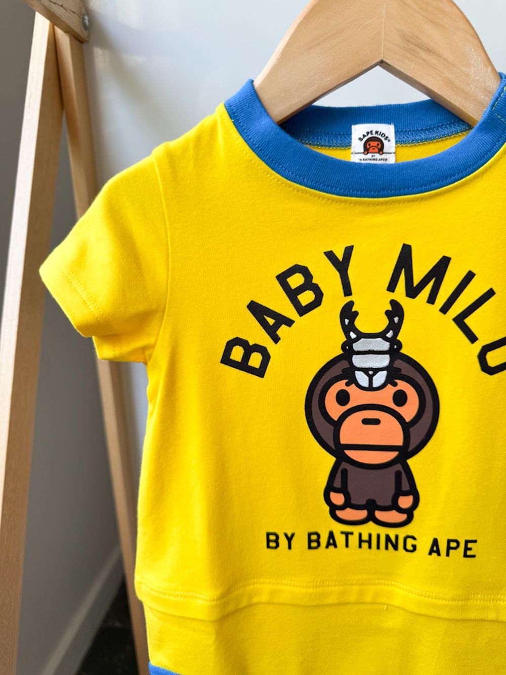 Новое хлопковое боди Baby Milo by Bathing Ape, 80