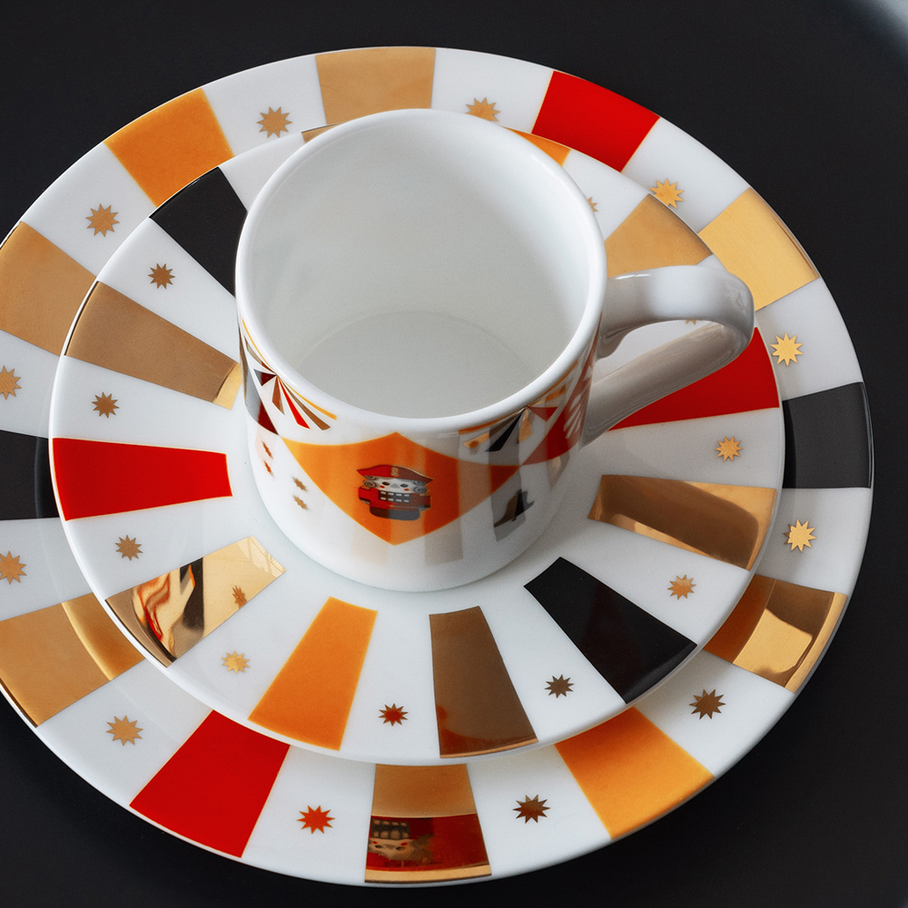 Кофейная пара «Щелкунчик» 120 мл в подарочной коробке