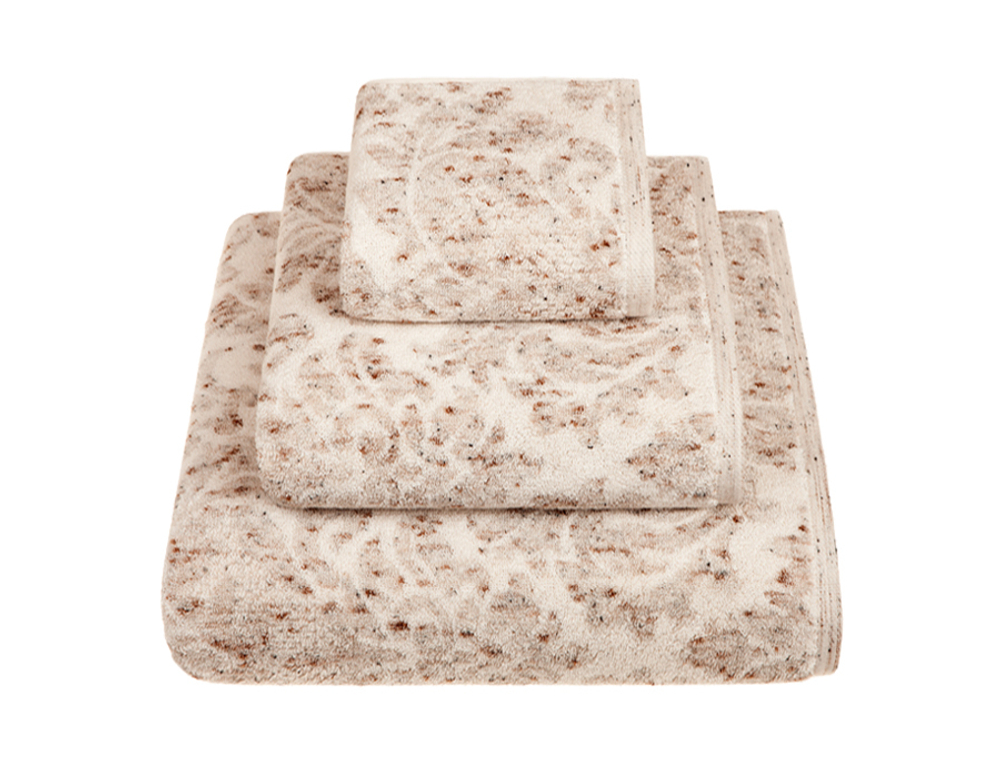 Полотенце 70х140 Luxberry Marble бежевый меланж