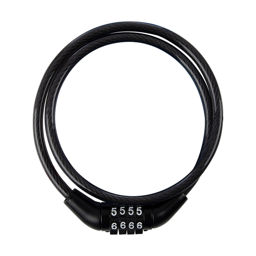 Замок велосипедный кодовый 4 цифры 65см