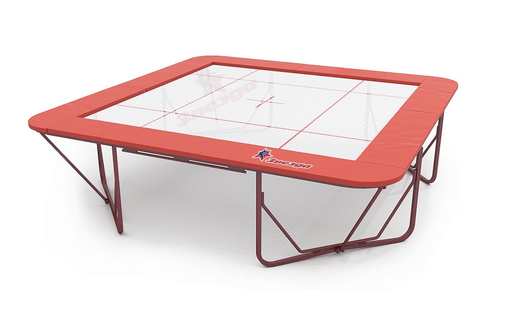 Батут для Фристайла - гнутая рама (овальный профиль)