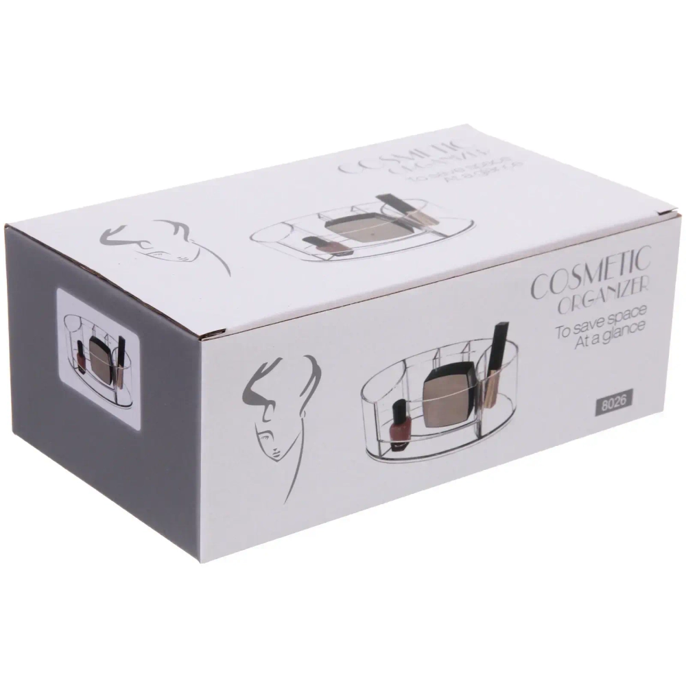 Органайзер для хранения «ФАНТЭНЕГРО», прозрачный, 7 отделений, 21.7*12.4*7.8см (коробка)