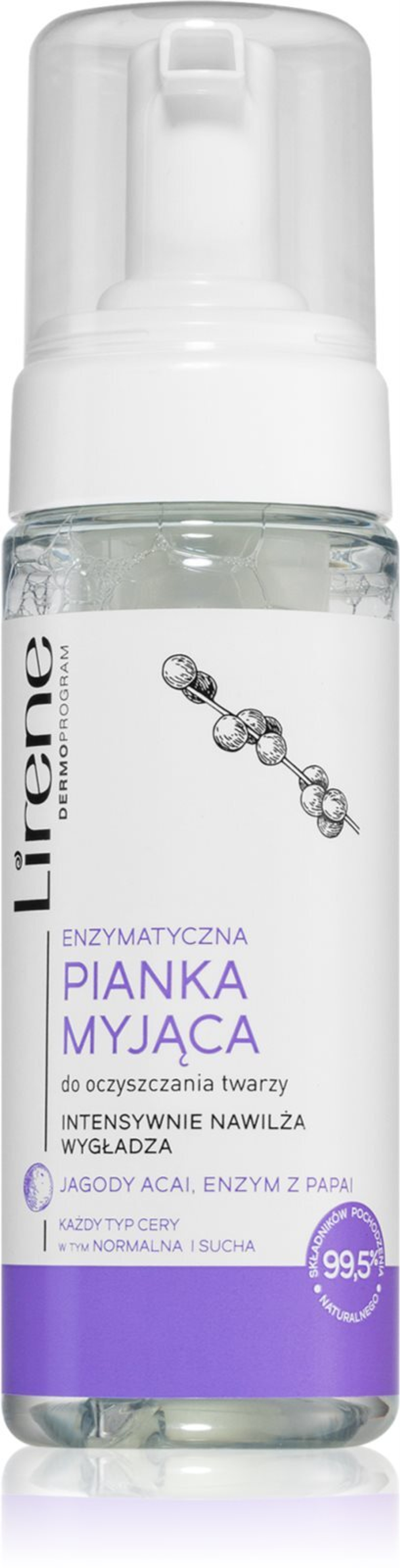 Lirene Cleansing Care Acai - очищающая пена для лица /   150  ml  / GTIN 5900717076488