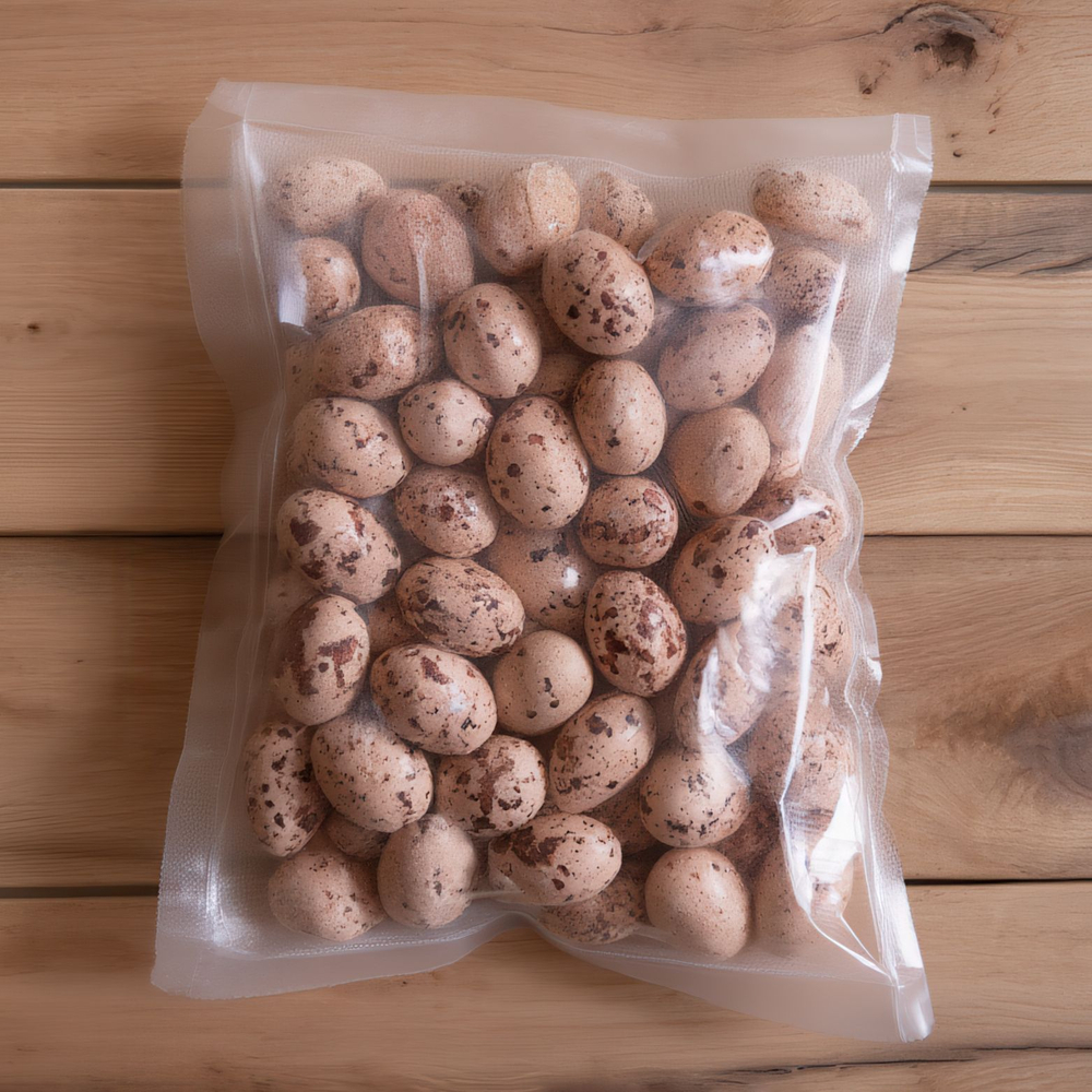 Драже шоколадное с миндалем «Яички сиреневые» 0,5 кг