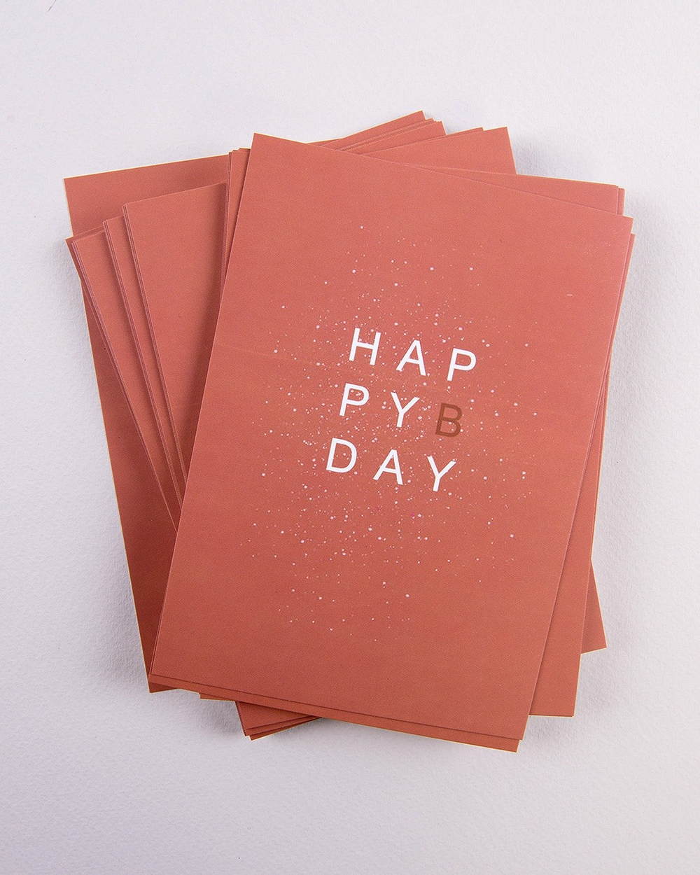 Открытка "HAPPY BIRTHDAY"