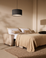 Anley 3-местный диван-кровать бежевого цвета 224 см