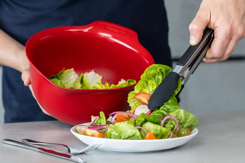 KitchenAid Щипцы силиконовые 24см Оникс Черный