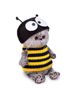 Мягкая игрушка Кот Басик BABY в костюме пчёлка 20 см BB-067