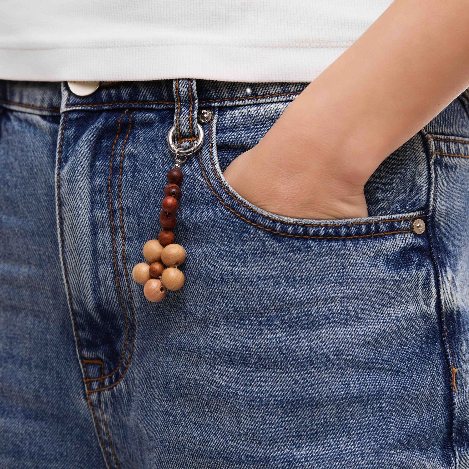 Брелок Woody Flower Pendant