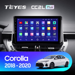 Teyes CC2L Plus 10" для Toyota Corolla 2018+