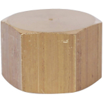 Заглушка с внутренней резьбой STOUT SFT 0026 - 1/4" (для стальных труб, латунь без покрытия)