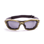 Спортивные очки OCEAN Lake Garda Transparent Green / Grey Polarized lenses