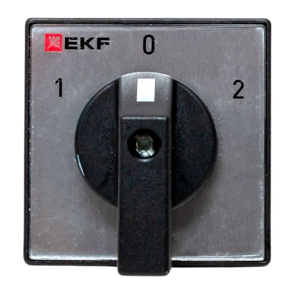 Переключатель кулачковый ПК-1-24 25А 4P «1-0-2» IP65 EKF
