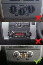 Магнитола для Nissan Tiida C11 2004-2013 (климат с круглым экранчиком, рамка черная) - Teyes CC4L монитор 9" IPS на Android 14, Snapdragon 662, CarPlay, 4G SIM-слот