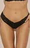 1127/3-B SAND BLACK Трусы бразильяно