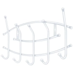 Вешалка настенная (ВНП3/МБ матовый белый)