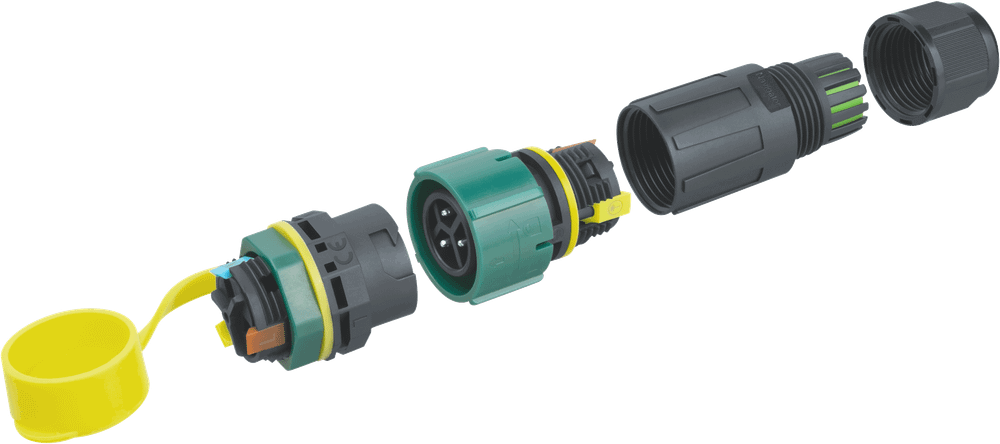 Коннектор Navigator 95 831 NTB-I03-3P-SLP-IP68 I-образный 3PIN