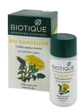 Сыворотка для лица омолаживающая Biotique Bio dandelion, 35 мл