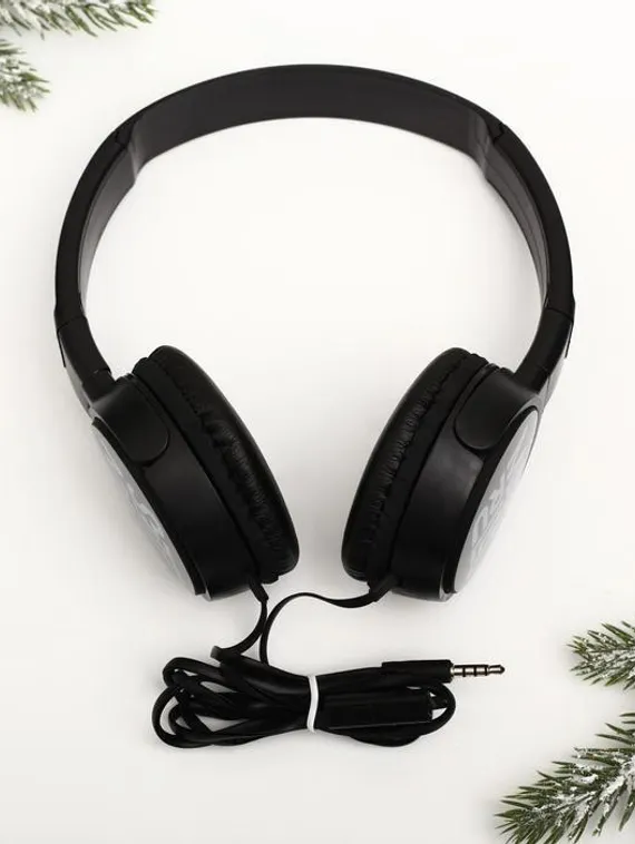 Наушники накладные «Santa», с микрофоном