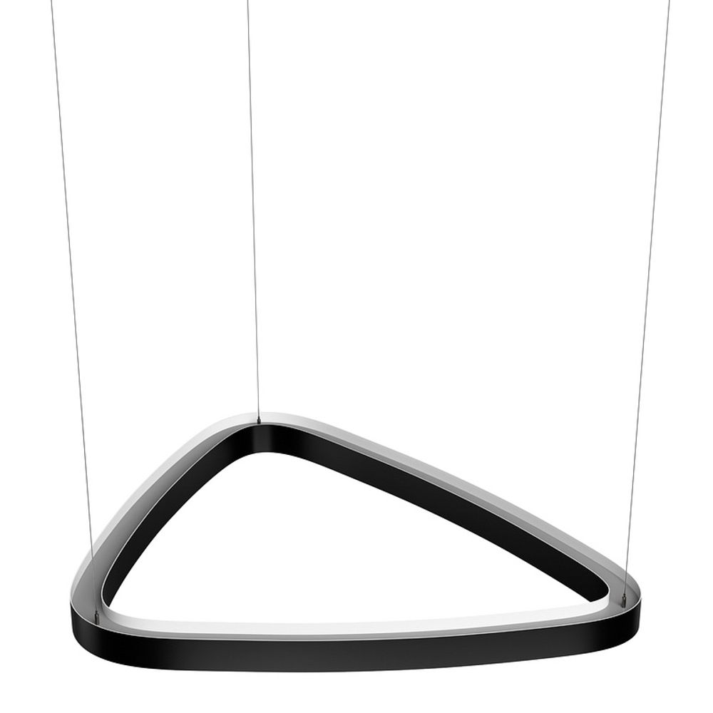 Профильный светодиодный линейный светильник подвесной треугольной формы 50Вт