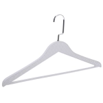 Плечики для одежды 2шт «ФРАТТО», цвет серый, 44*24см (Лейбл Селфи)