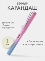 Вечный карандаш простой, твердость: HB (Твердо-мягкий), толщина: 0.5 мм, 1 шт.