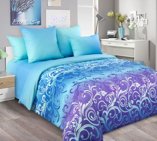 Двуспальный комплект постельного белья Фрея поплин