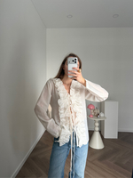 Блуза Pillow айвори