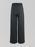 Костюм Soda brand однотонный в полоску из пиджака с капюшоном и брюк-палаццо на резинке