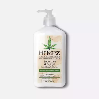 Молочко для тела HEMPZ Sugarcane & Papaya Herbal Body Moisturizer 500 мл