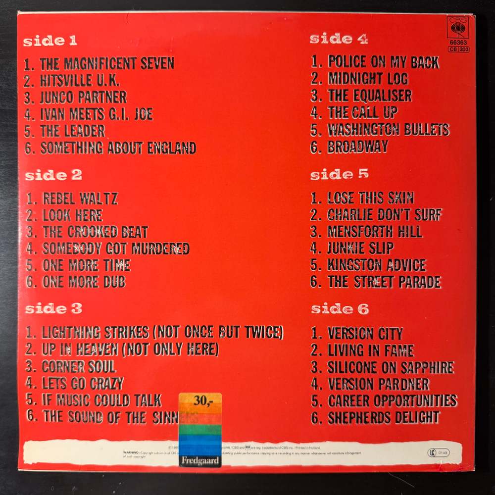 Виниловая пластинка The Clash - Sandinista! 3LP