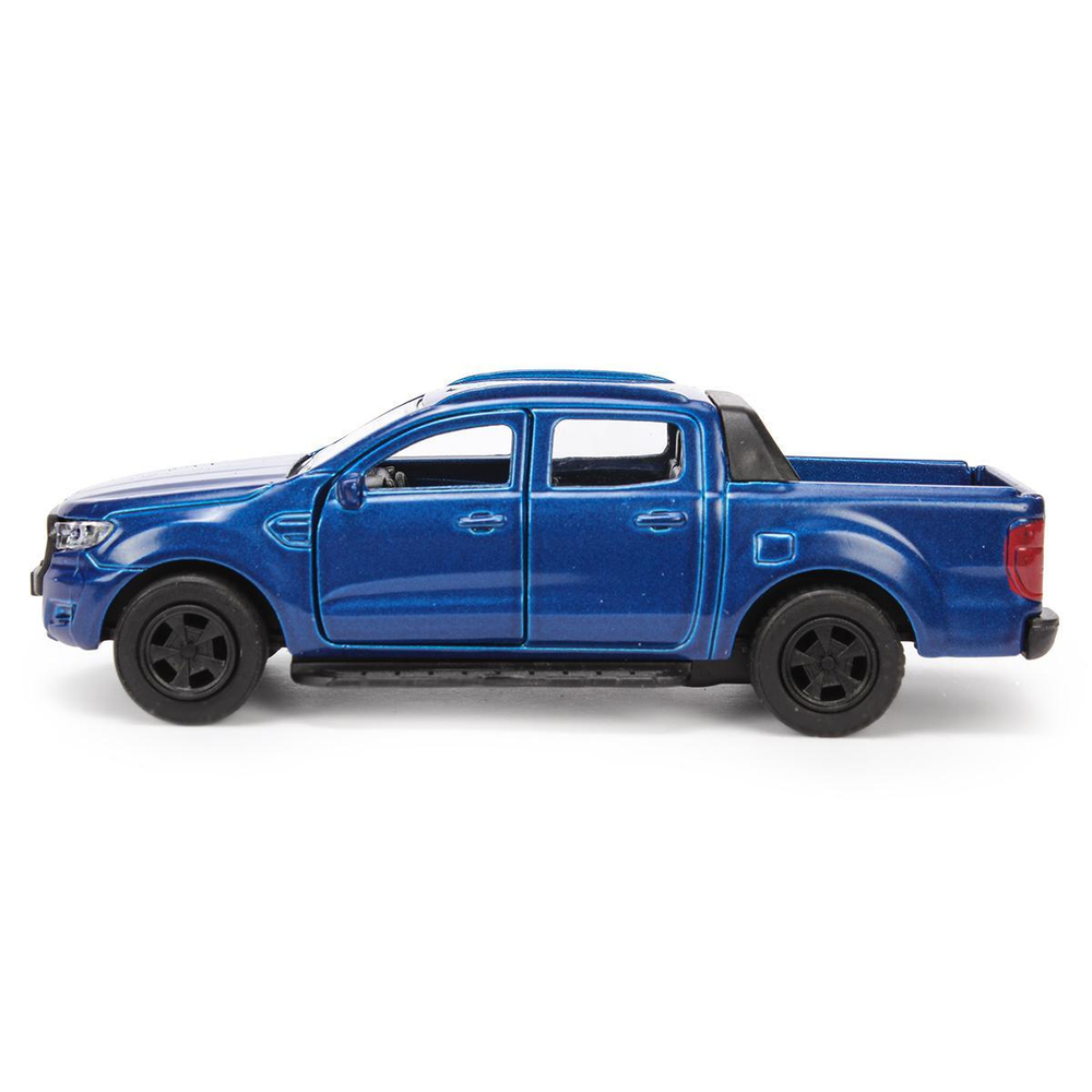 Модель ин. мет. "Ford Ranger пикап" 12см. синий, открыв. двери,коробка SB-18-09-FR-N(BU) (Технопарк)