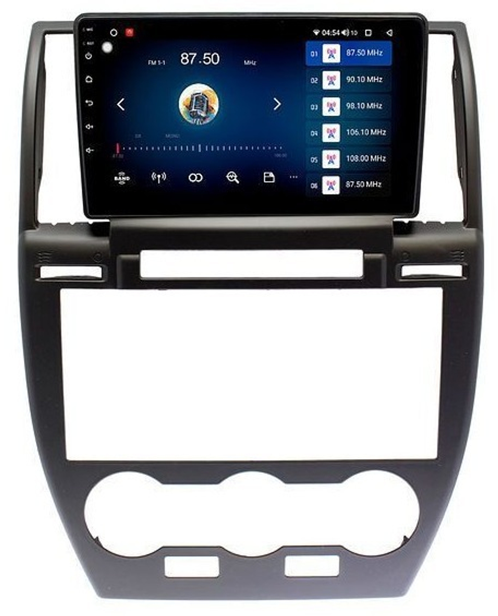 Магнитола для Land Rover Freelander 2 2007-2012 (монохром) - Vaycar VA99-0001 на Android 13, 8-ядер, 4G SIM-слот