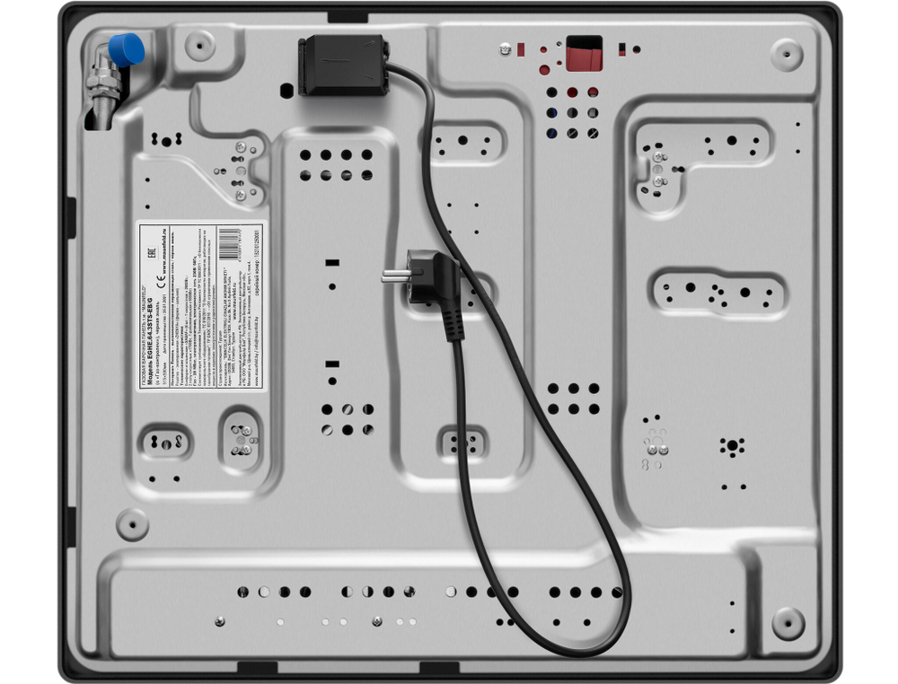 Газовая варочная панель MAUNFELD EGHE.64.3STS-EB/G фото 3