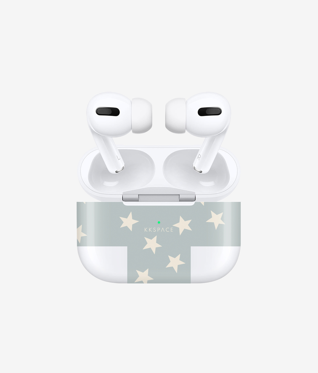 Виниловая наклейка STARRY NIGHT (мятный) для AirPods