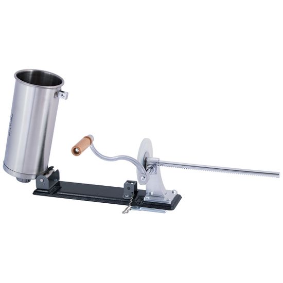 Шприц для колбас 3 кг. Kamille КM-6502 из нержавеющей стали с силиконовыми насадками