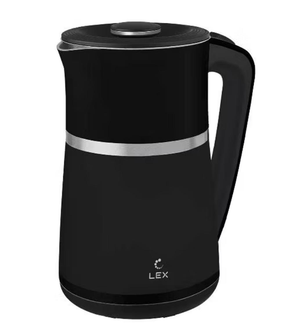 Электрочайник LEX LXK 30020-2 (черный) (y)