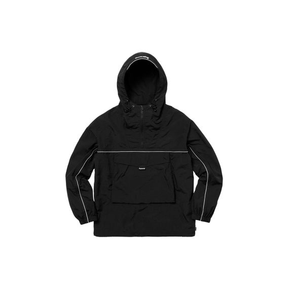 Supreme SS18 Split Anorak Black