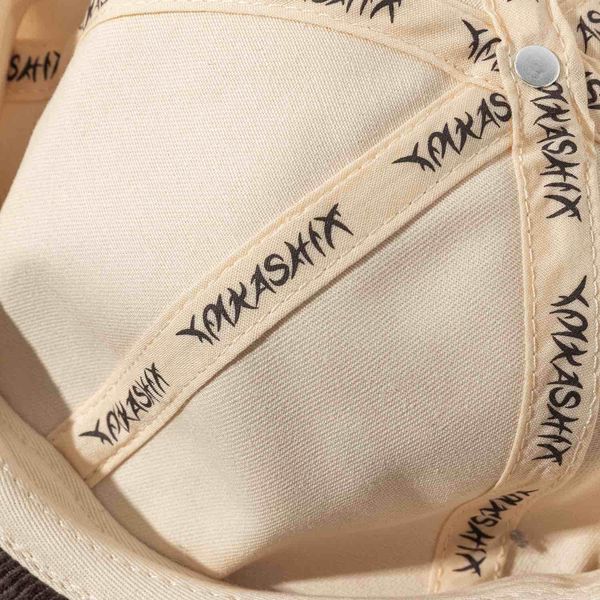 Кепка Block Graffiti logo коричневая/бежевая - фото 5