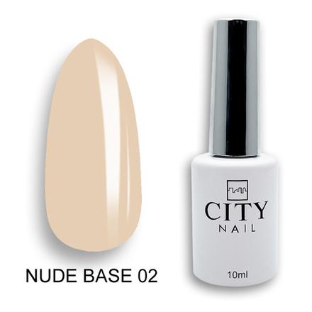 CITY-NAIL NUDE BASE 10 мл №2