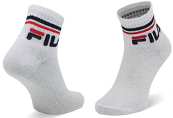 Теннисные носки Fila Junior Quarter Plain Tennis Socks 3P - белый