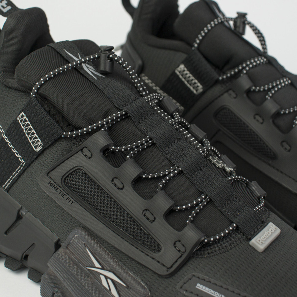 кроссовки Reebok Zig Kinetica Edge Black Grey FV6157