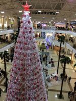 Уличная елка каркасная "Уральская белая сосна" (белая леска) 20 м