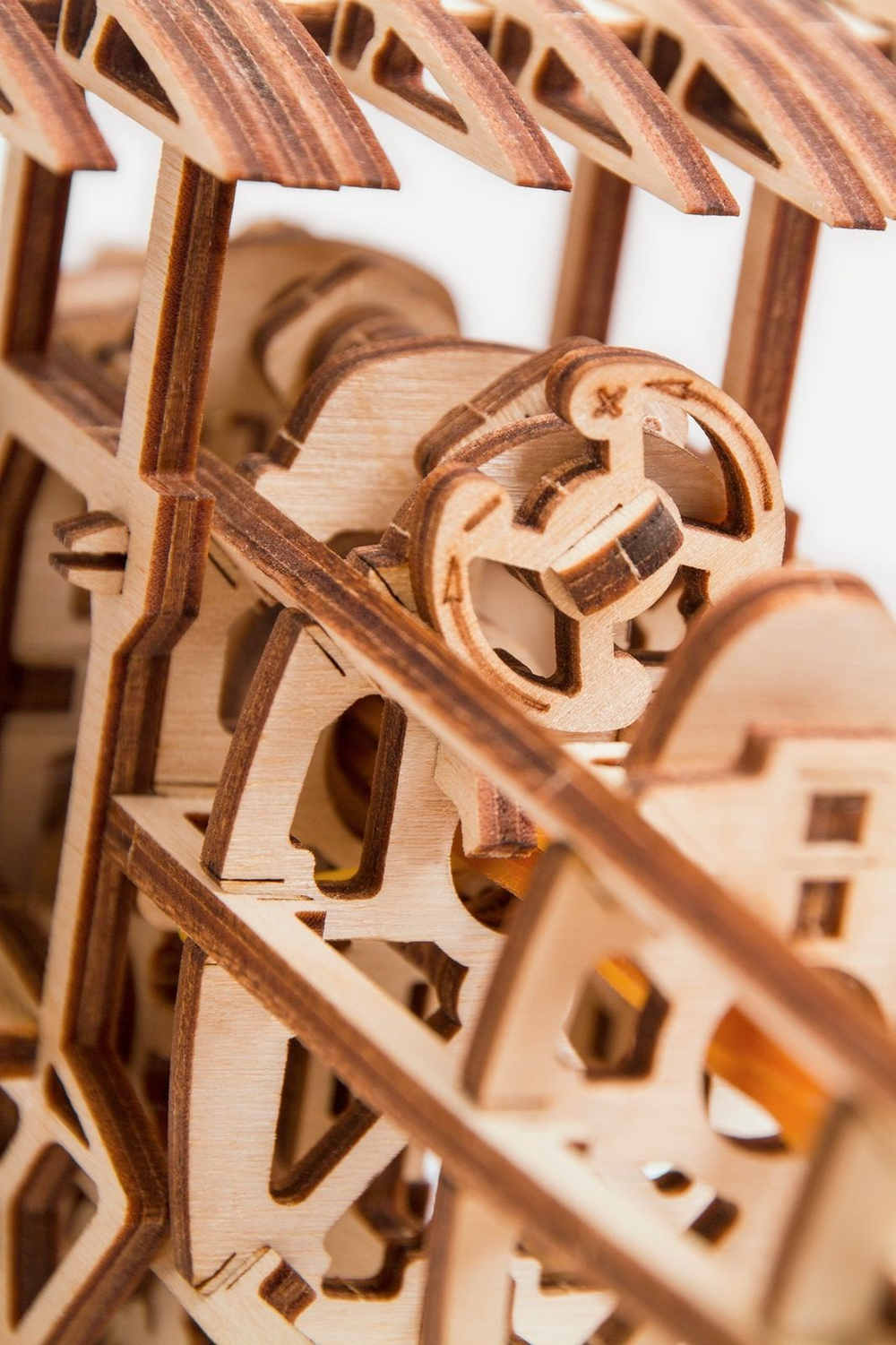 Механический 3D-пазл из дерева Wood Trick Самолет