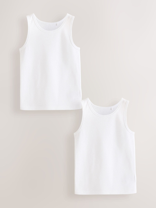 Майка для мальчика Next Q55-703, 2 шт., Белый