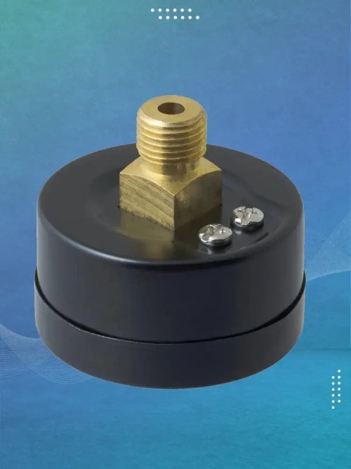 Манометр аксиальный 1/4" на 6 Бар TIM Y-50T-6