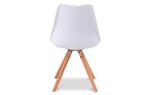 Стул PW072Y белый/бук