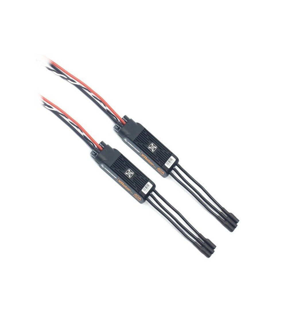 Бесколлекторный регулятор Hobbywing XRotor Pro-40A-Wire Leaded-Dual Pack (40A-60A, Copter)